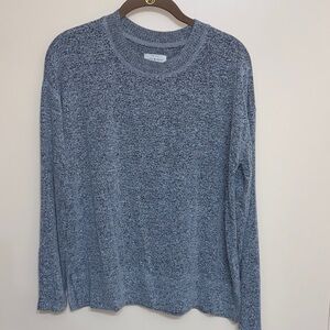 Lucky Brand Gray Crew Neck Sweater